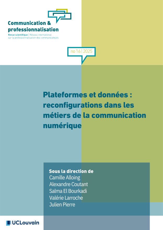 Plateformes et données : reconfigurations dans les métiers de la communication numérique